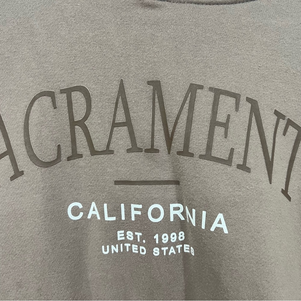 Tan Sacramento Hoodie - Picture 3 of 3
